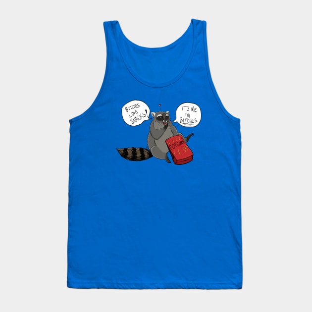 Loves Snacks Tank Top by manicgremlin